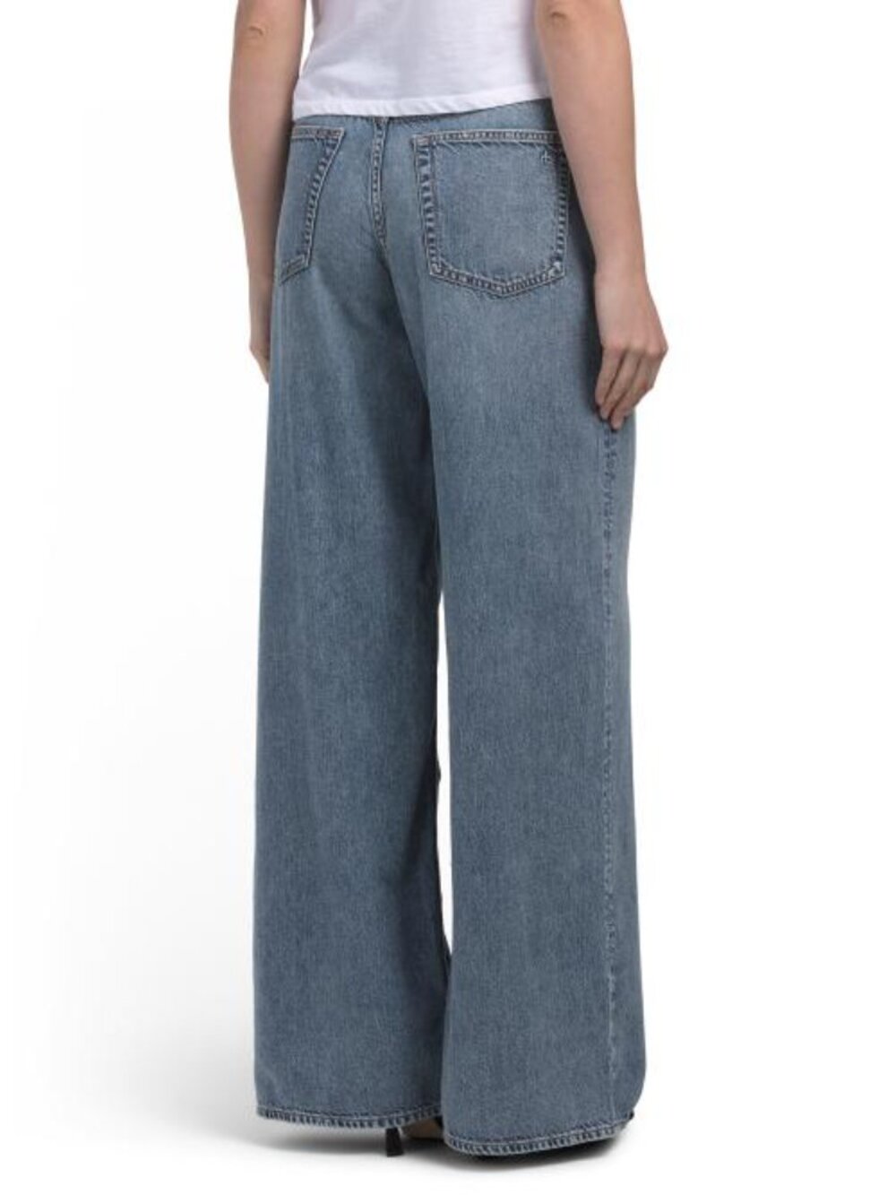 RAG & BONE Sofie Full Wide Leg Jeans - Picture 2 of 3